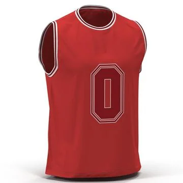 3D Model: Basketball Jersey Red ~ Buy Now #90658913 | Pond5