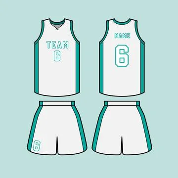 Basketball Kit Stock Illustration