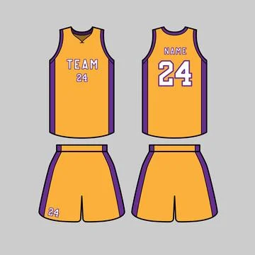 Basketball Kit Stock Illustration