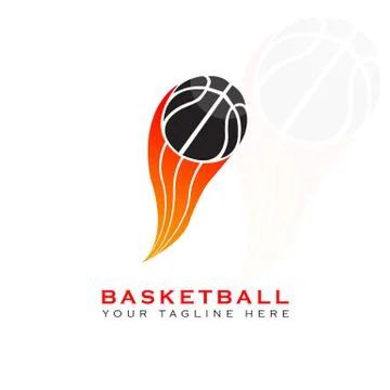 BASKETBALL LOGO Stock Illustration