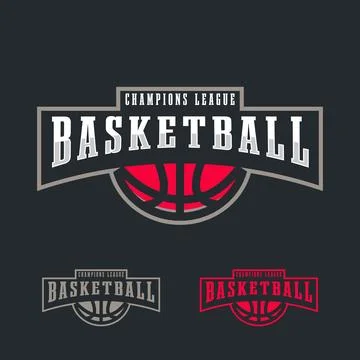 Basketball logo Stock Illustration