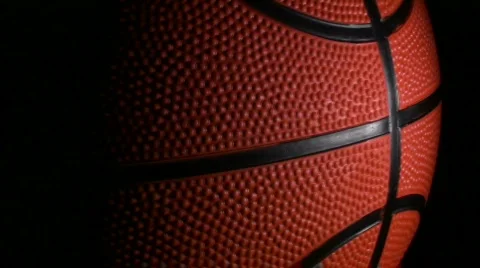 Basketball loop close-up - HD Stock Footage 477419