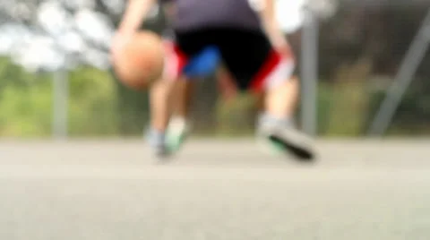 Basketball One on One Video stock 28157404