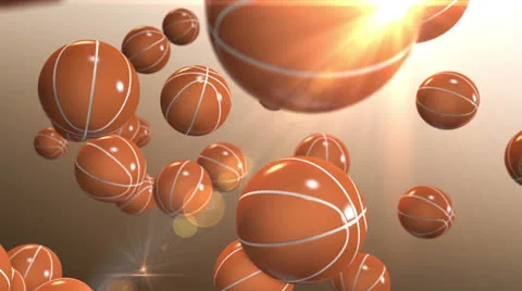 Basketball Particle Stock Footage ~ Royalty Free Stock Videos | Pond5