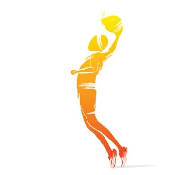 Basketball player design vector Stock-Illustration
