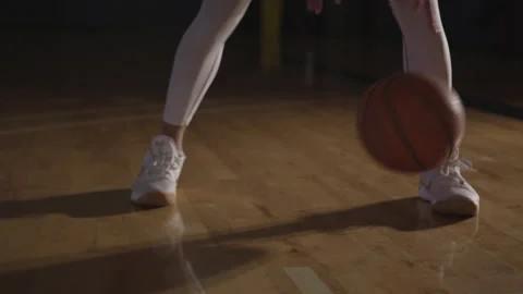 Basketball Player Dribbling 動画素材 208750268