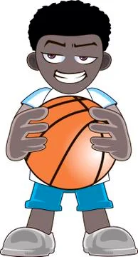 Basketball player Stock Illustration