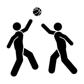 BASKETBALL PLAYER  Stock Illustration
