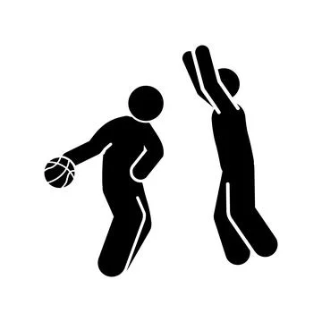 BASKETBALL PLAYER  Illustrazione stock