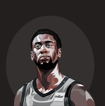 Basketball player Illustrazione stock