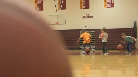 Basketball Practice Stock Footage 88371549
