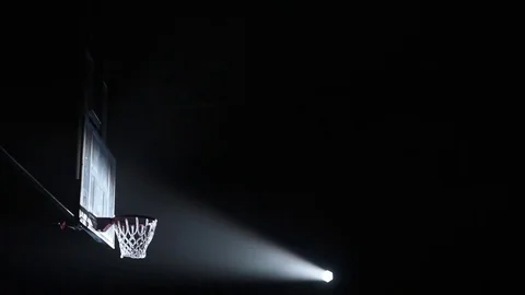 Basketball ring Stock Footage 83745125