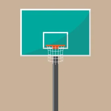 Basketball Rings Stock Illustration