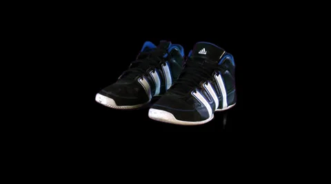 Basketball shoes 360 Stock Footage 34609564