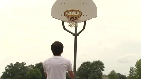 Basketball shot Stock Footage 919861