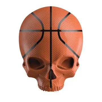 Basketball skull Stock-Illustration