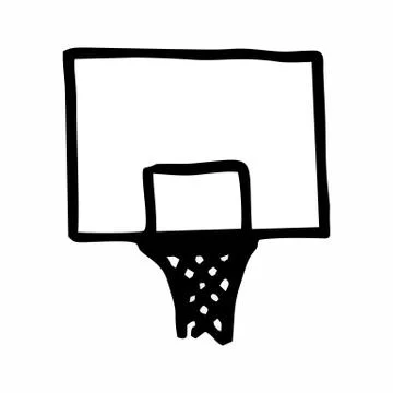 Basketball table illustration Stock Illustration