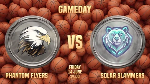 Basketball Team Versus Screens Stock After Effects