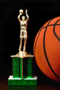 Basketball Trophy. Stock Photos