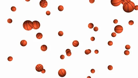 Basketball V2 - seamless looping, alpha channels and 4K Stock Footage 88419441