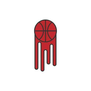 Basketball vector design template illustration Stock Illustration