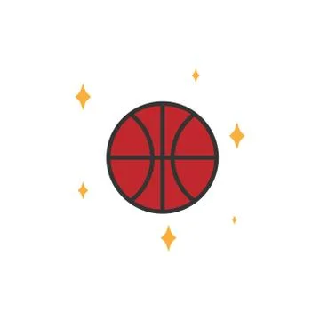 Basketball vector design template illustration Stock Illustration