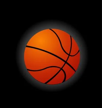 Basketball, vector Illustrazione stock