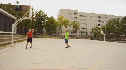 Basketball Warmup Plays Stock Footage 54041316
