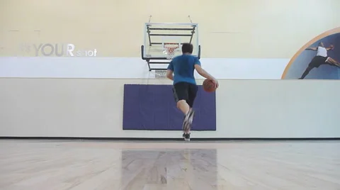 Basketball Workout Sequence Stock Footage 45966847