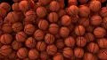 Basketballs fill screen transition basket ball composite overlay 4K 4k or 4k+ Resolution