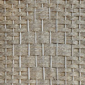 Basketry. Wicker Texture. Close-up View. Square Photo. 1x1 Stock Photos
