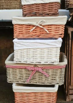 Baskets Stock Photos