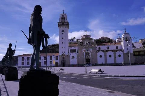 The Baslica de Nuestra Seora de Candelaria Stock Photos