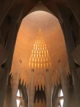 Baslica i Temple Expiatori de la Sagrada Famlia Stock Photos