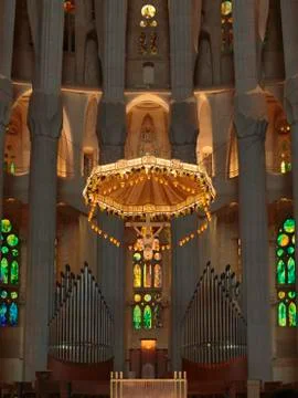 Baslica i Temple Expiatori de la Sagrada Famlia Stock Photos