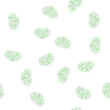 Basmati rice glyph seamless pattern Stock Illustration