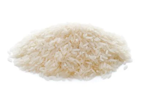 Basmati rice isolated Stock Photos