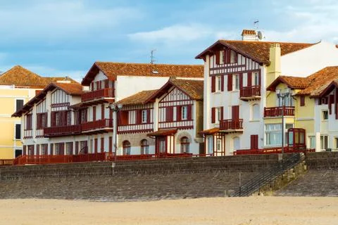 Basque buildings Foto stock
