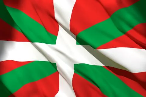 Basque Country Community flag Stock Illustration