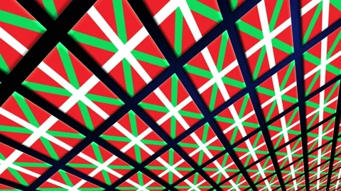 Basque Flag Animated Background 3d Anima... | Stock Video | Pond5