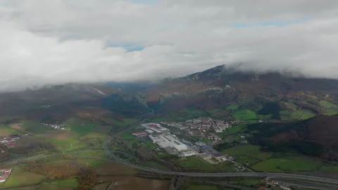 Basque industrial valley Stock Footage 270155923