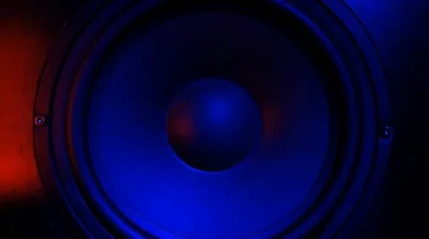 Bass Audio Speaker Video stock 41313096