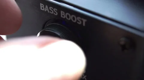 Bass boost Video stock 38706667
