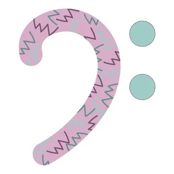 Bass clef purple 스톡 일러스트