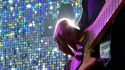 Bass guitar Stock-Footage 16222848