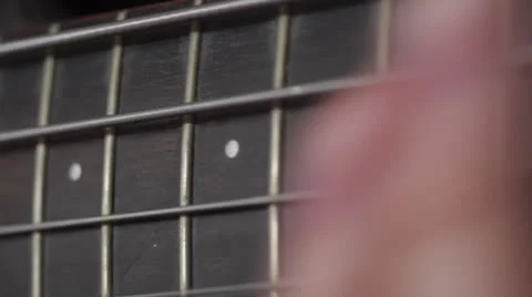 Bass Guitar Stock Footage 26076341