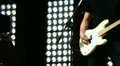 A bass guitar in live action at a concert HD Footage
