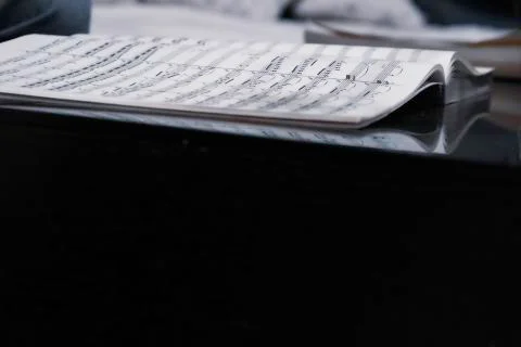 Bass Notes-4 Stock Photos