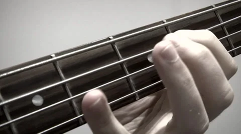 Bass Riff Stock Footage 34732679