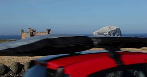 Bass Rock Stock Footage 101313298